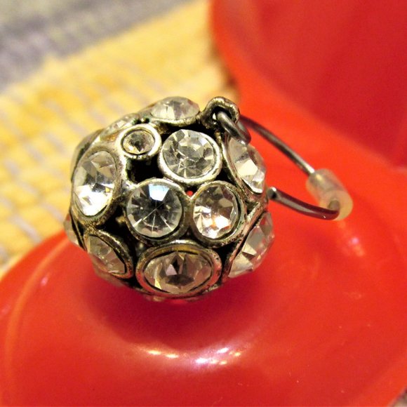 Large Ball Earrings - Picture 3 of 3